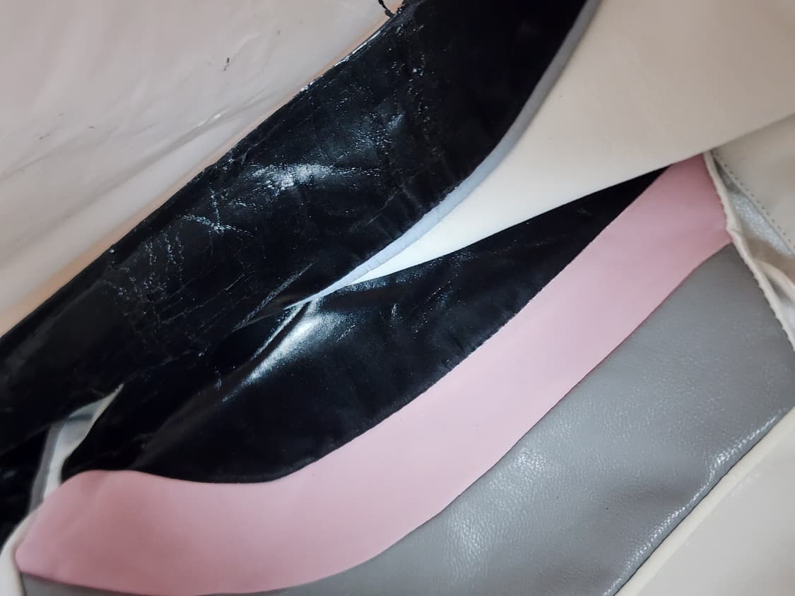 Next Passport 사이버 y2k 포 레더 바이커 자켓 상품이미지5