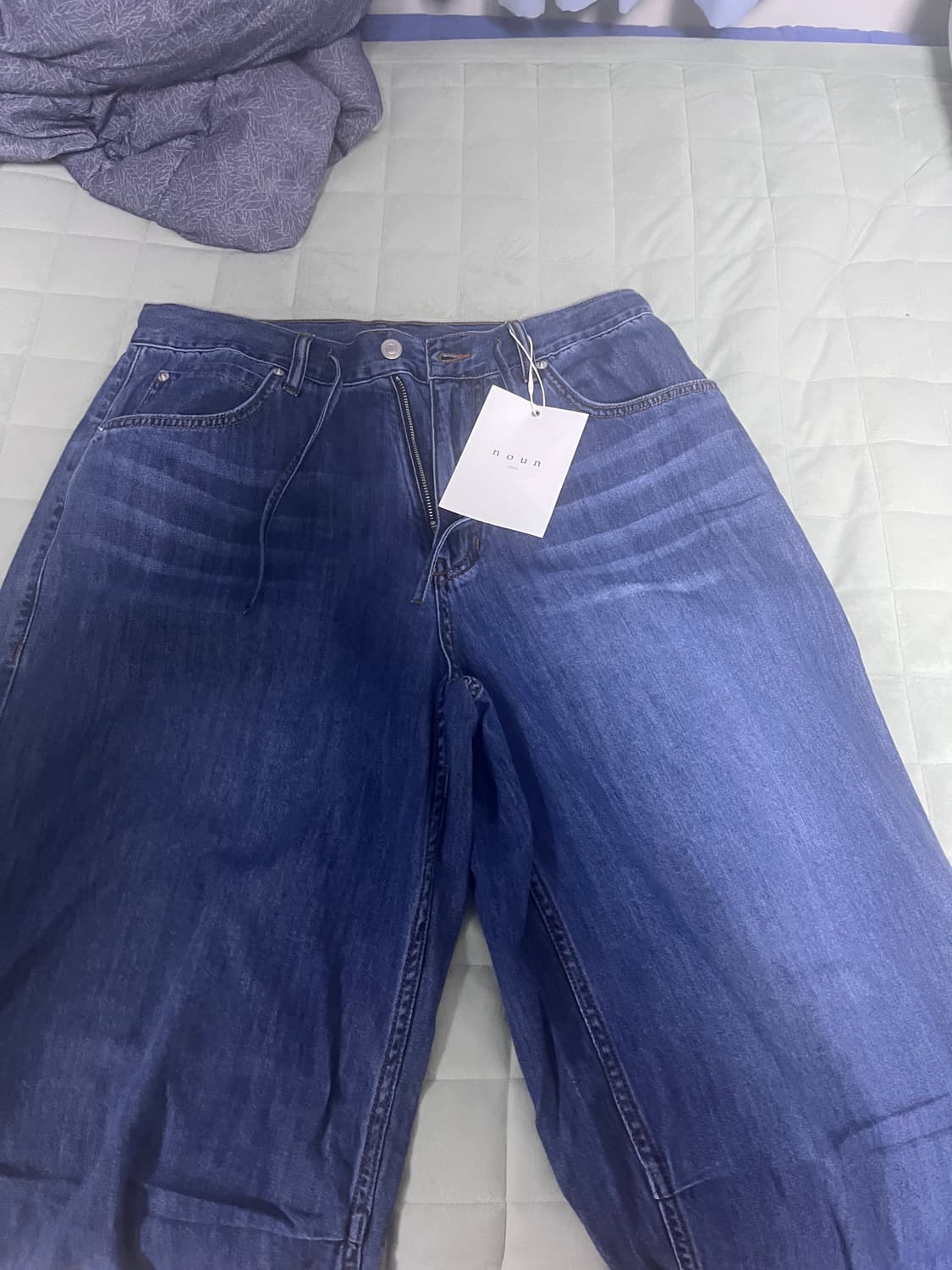 easy denim pants (blue) 1 상품이미지2
