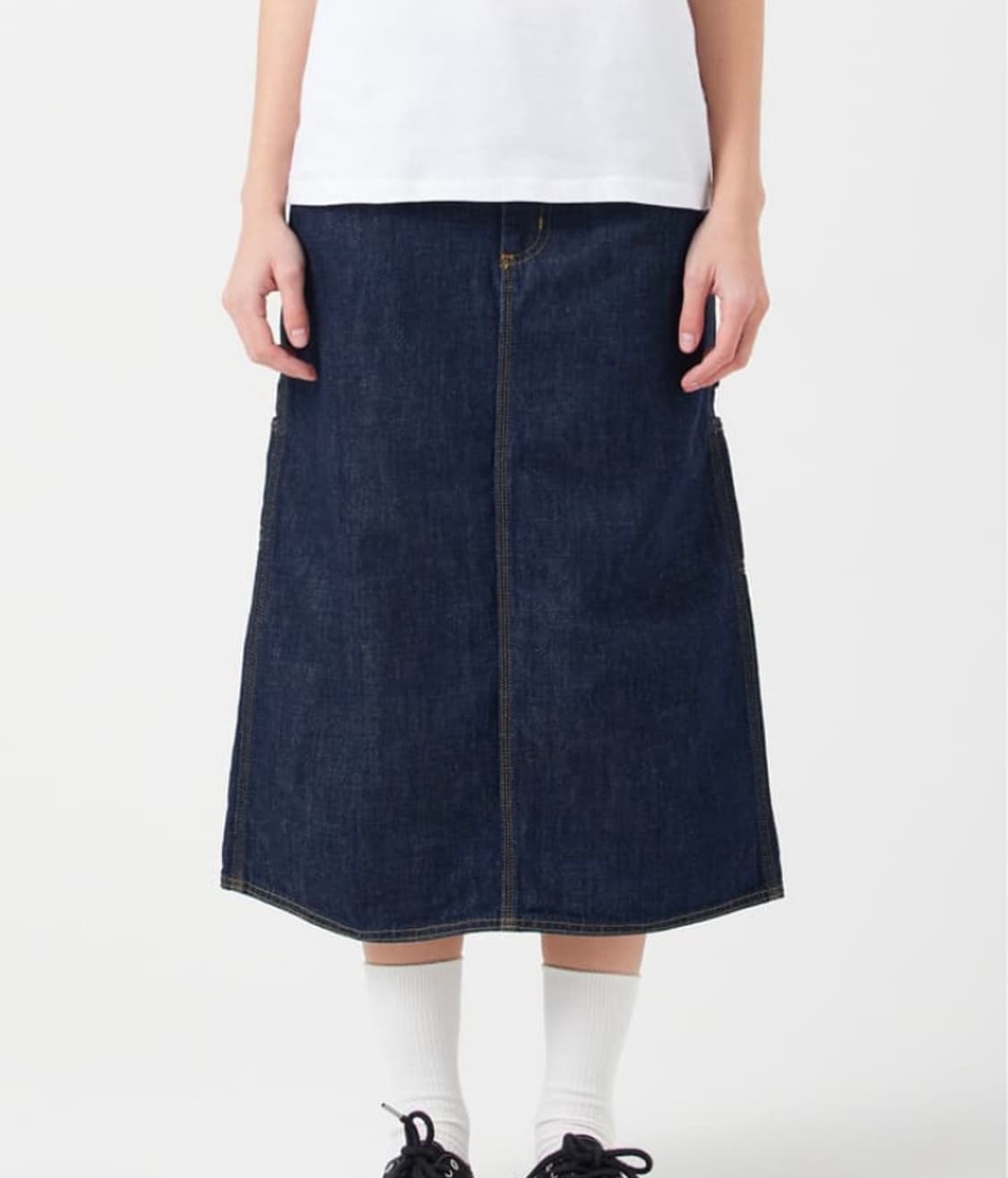 Carhartt Wip 칼하트 윕 우먼 싱글 니 스커트 상품이미지1