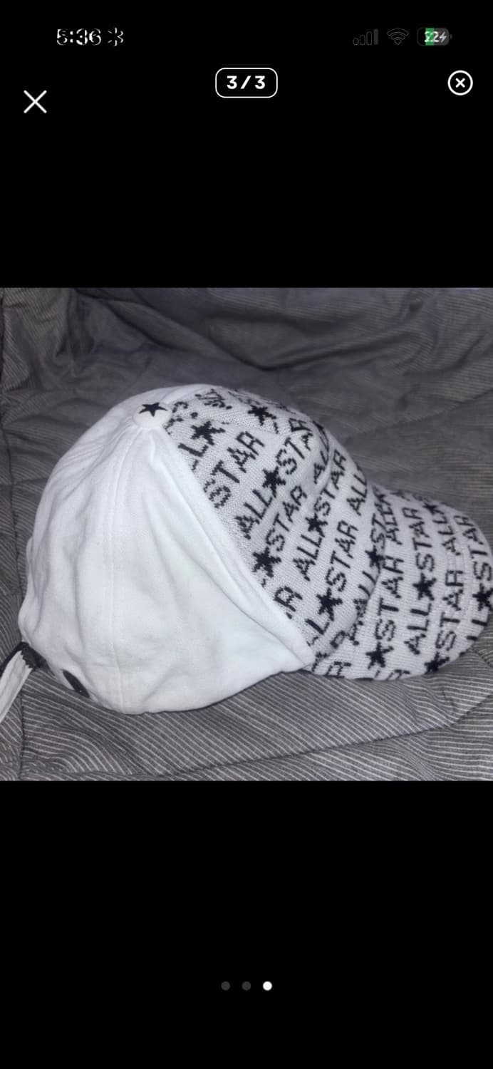 컨버스 빈티지 희귀 볼캡 화이트 상품이미지3