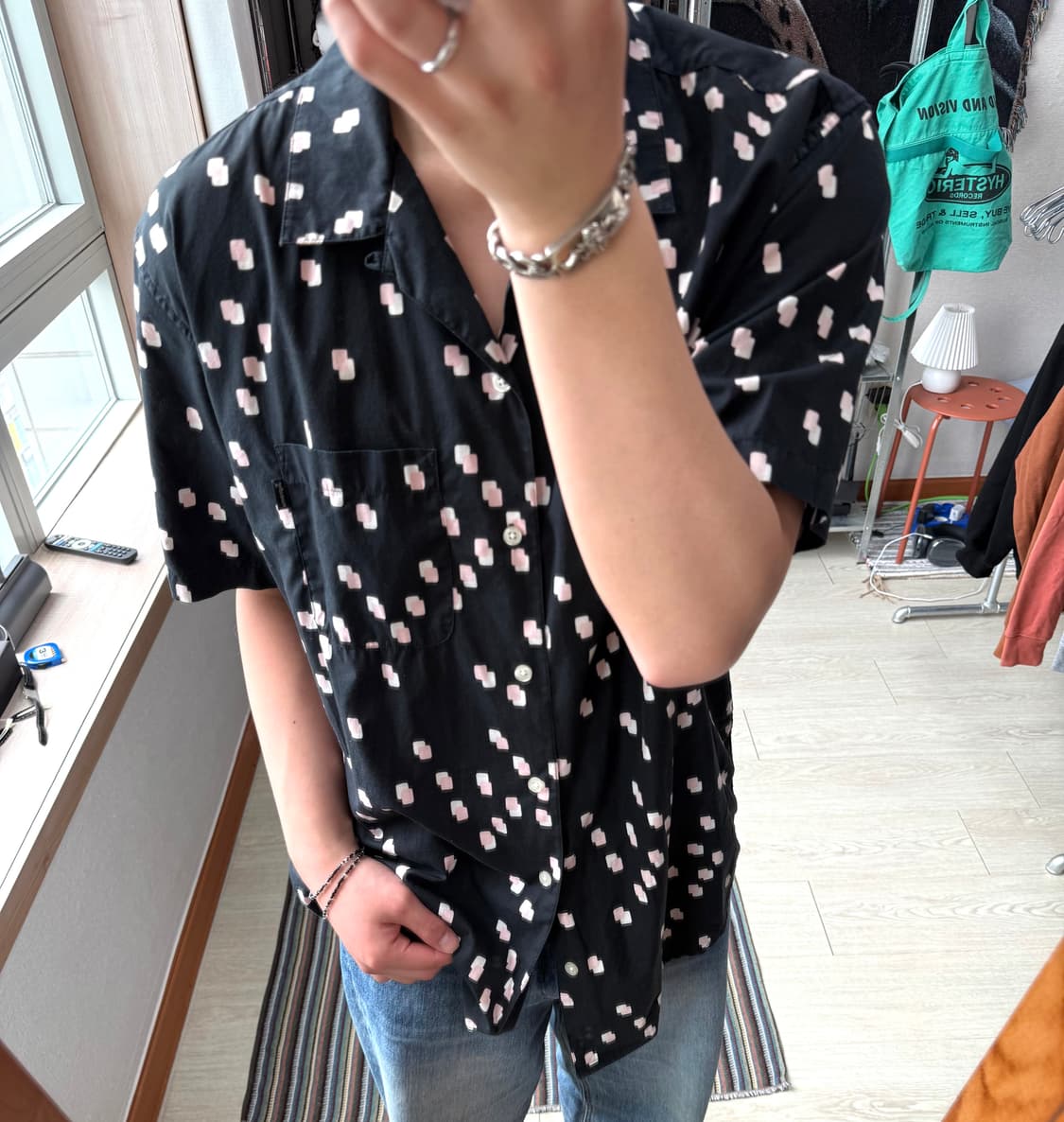 13ss 슈프림 스퀘어 셔츠 상품이미지1