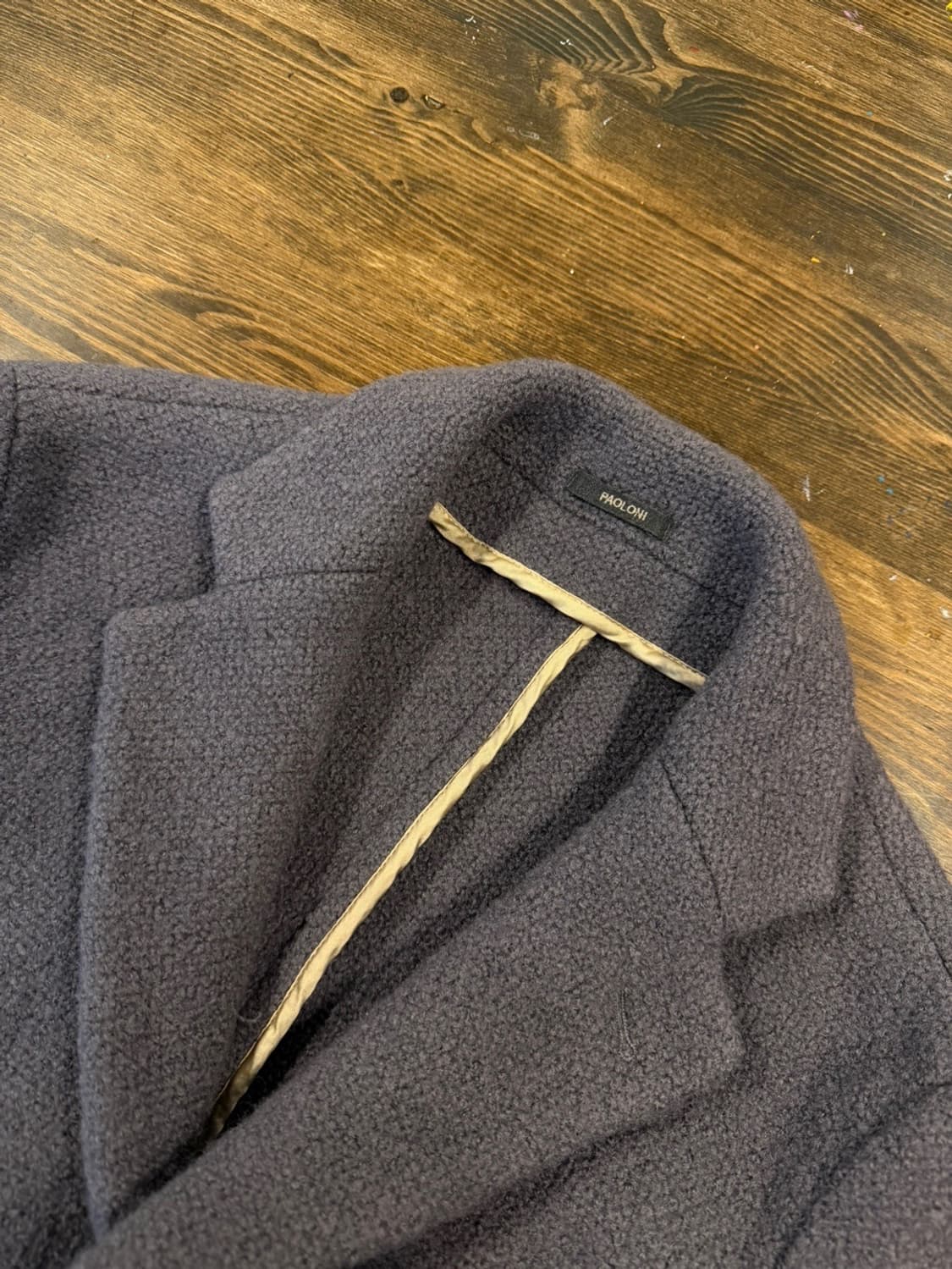 파올리니 니트 패브릭 코트 100 상품이미지6