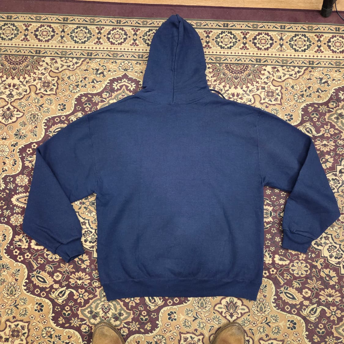 90s 빈티지 러셀 후드 네이비 L 상품이미지2