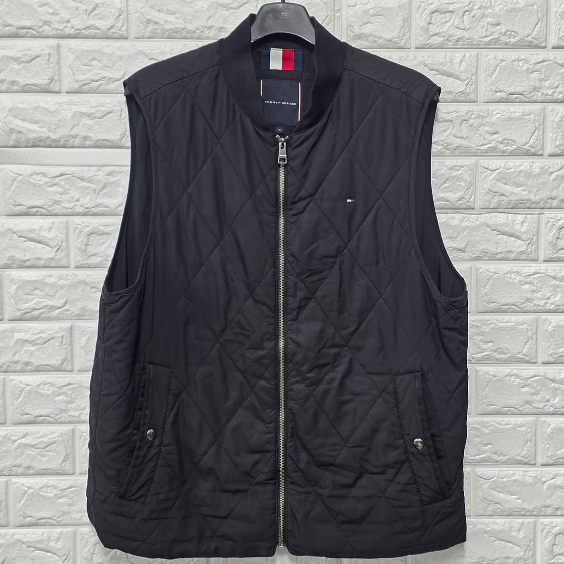 택포// 타미힐피거 퀼팅 조끼 XL 상품이미지1