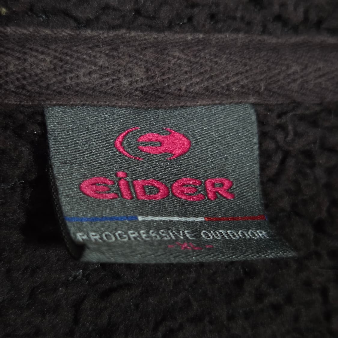 아이더 블랙 후리스 집업 상품이미지9