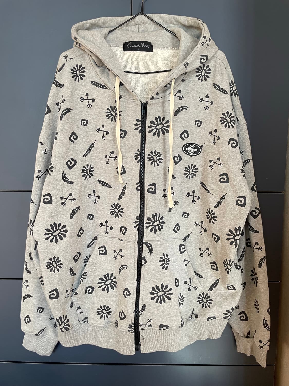 oreo 체커보드 펑크 플리스 상품이미지4