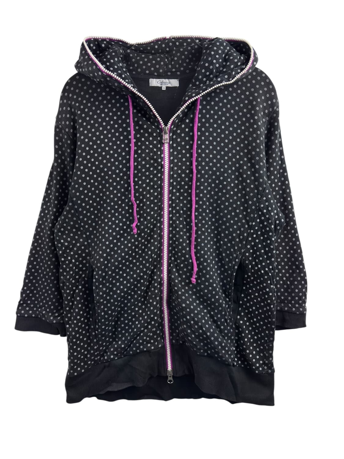 JPN 도트 풀집업 후디1524 상품이미지1