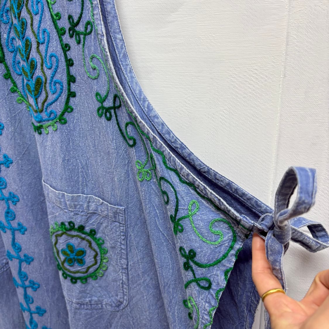 JAGANNATH 자수 투웨이 원피스 INDIA  상품이미지4