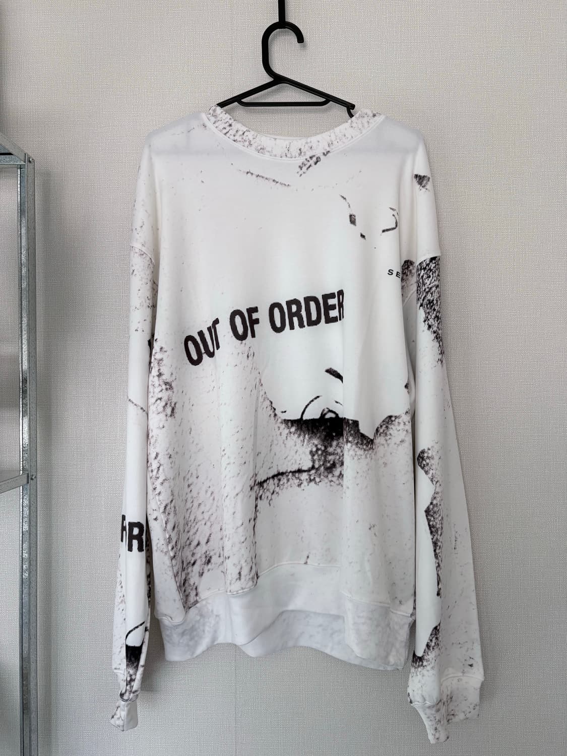Out of order KNIT SWEATSHIRTS (WHITE) 상품이미지4