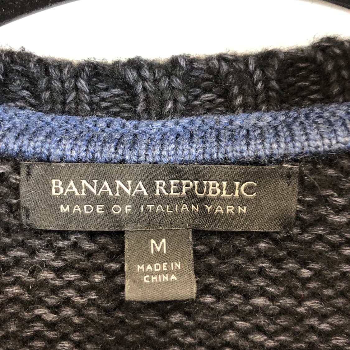 바나나리퍼블릭 알파카 이탈리안얀 케이블니트 M 상품이미지5