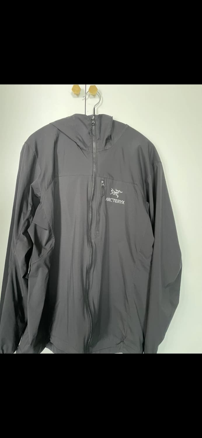 아크테릭스 바람막이 블랙 남자M 상품이미지1