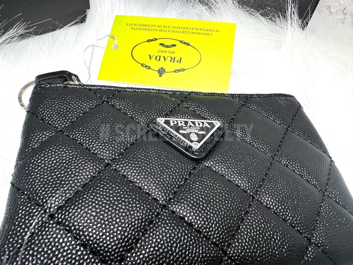 프라다뷰티 캐비어 미니 파우치 동전지갑  풀박스 상품이미지4