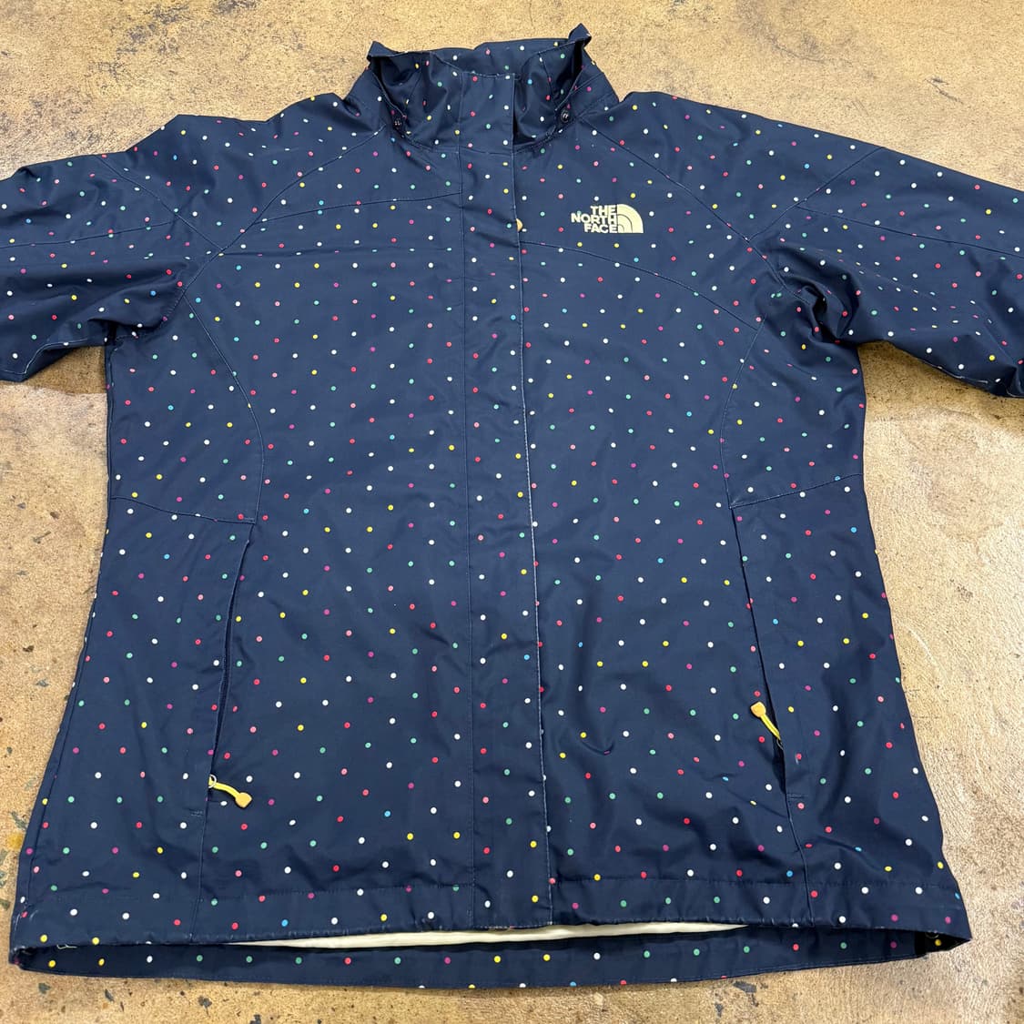 노스페이스 도트 네이비 바람막이 95 상품이미지3