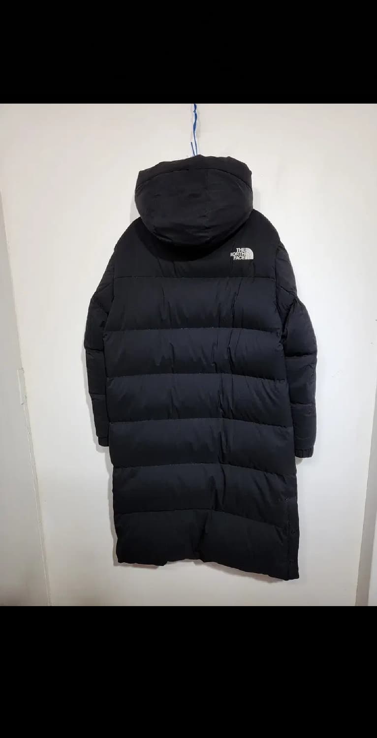 (XL) 노스페이스 롱패딩 점퍼 블랙 오리털 다운코트 후드  상품이미지8