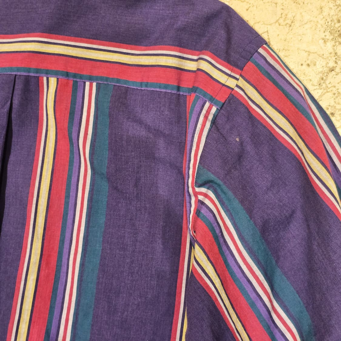 80s 스트라이프 버튼다운 셔츠 상품이미지7