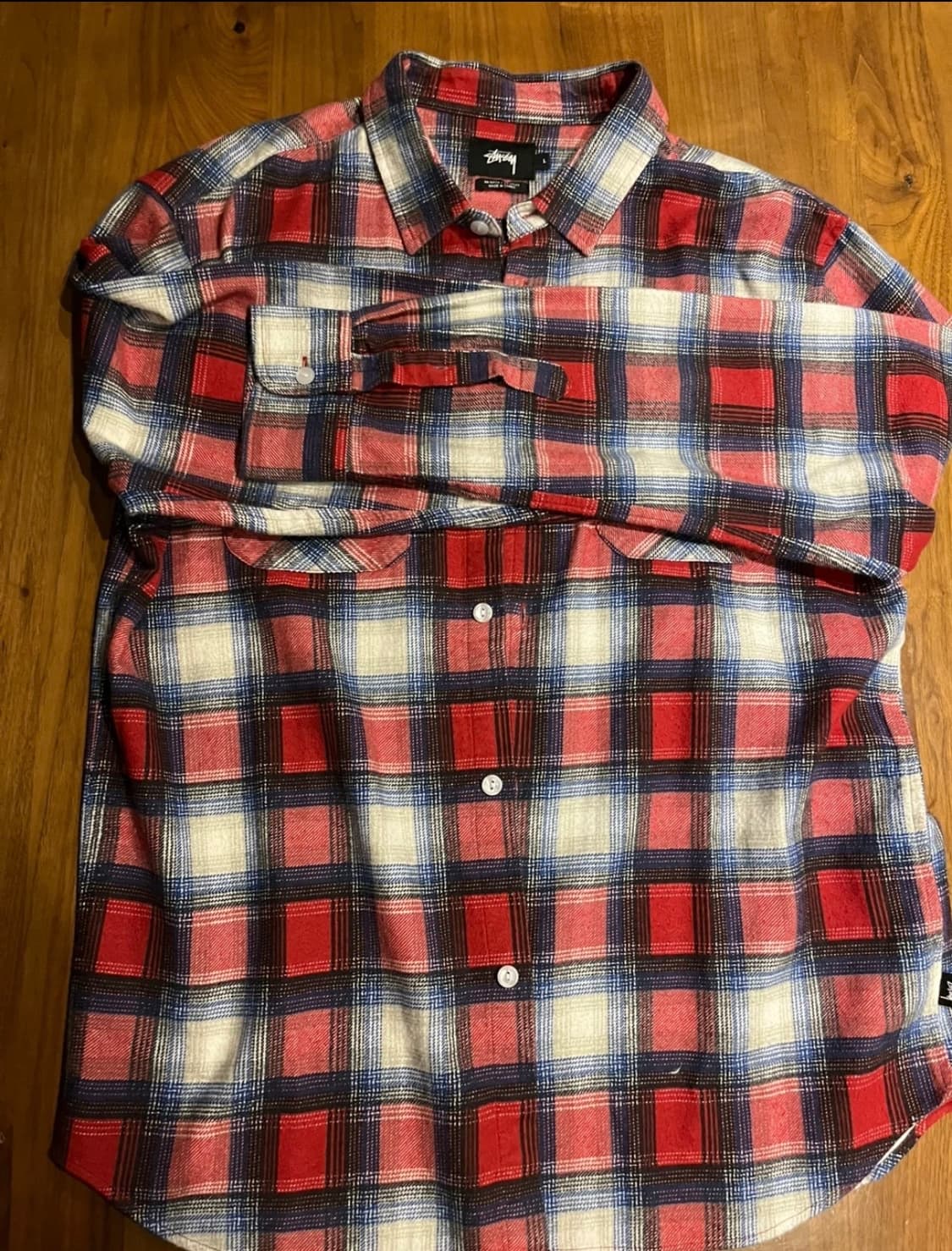 Stussy check shirts 상품이미지1