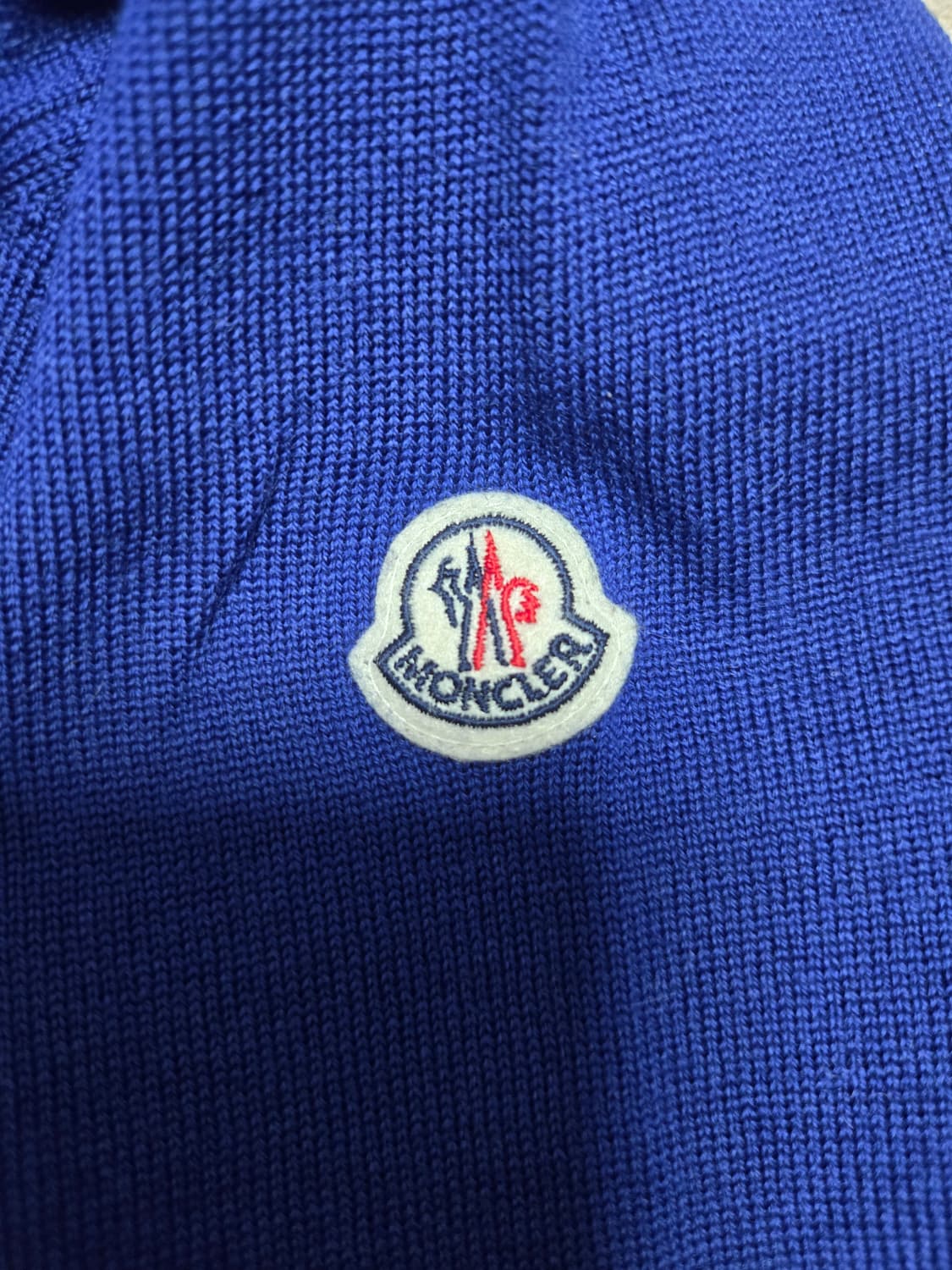 [정품] 몽클레르 마글리온 트리콧 니트 블루 105사이즈 상품이미지3