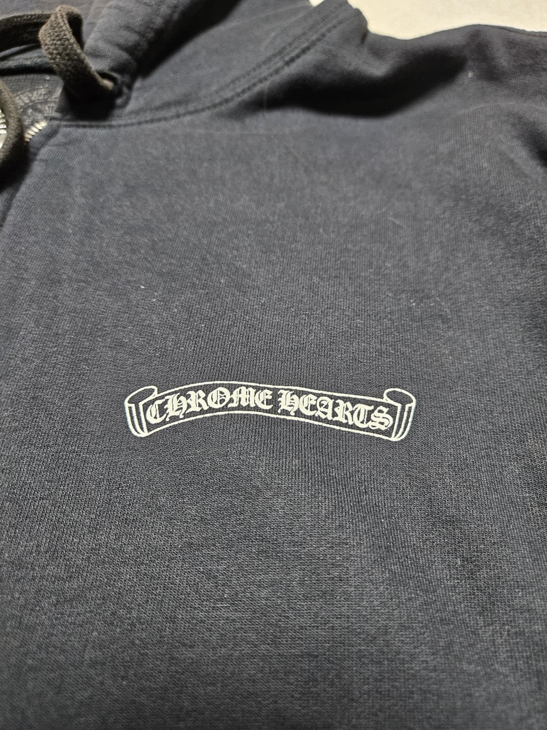 [M] 크롬하츠 스크롤라벨 헤비웨이트 후드집업 상품이미지4