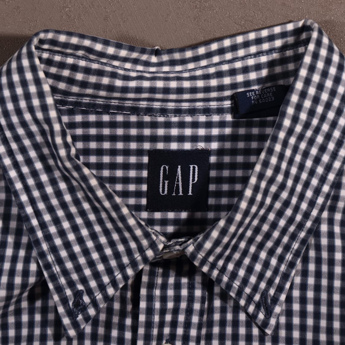 00s 갭 코튼 체크셔츠 상품이미지3