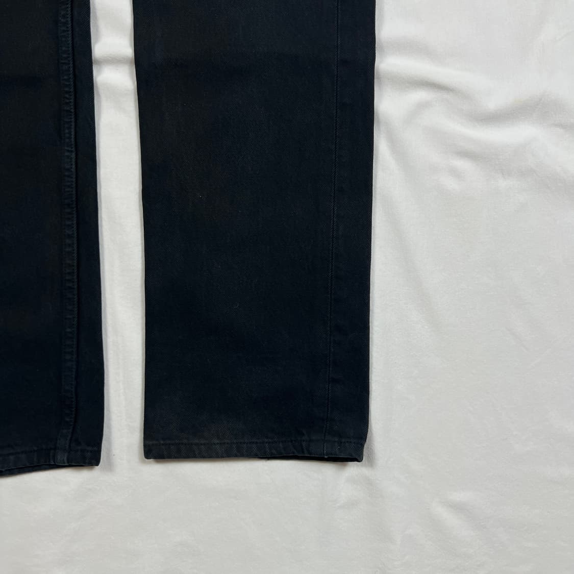 90’s 리바이스 levis europe 501 블랙데님팬츠 바지 상품이미지4