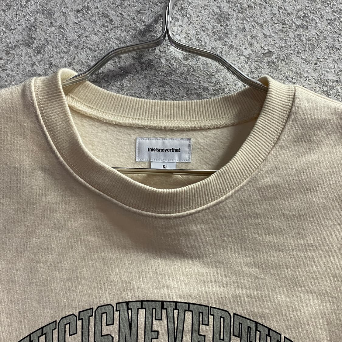 디스이즈네버댓 아치로고 인터네셔널 스웻 B3781 상품이미지3