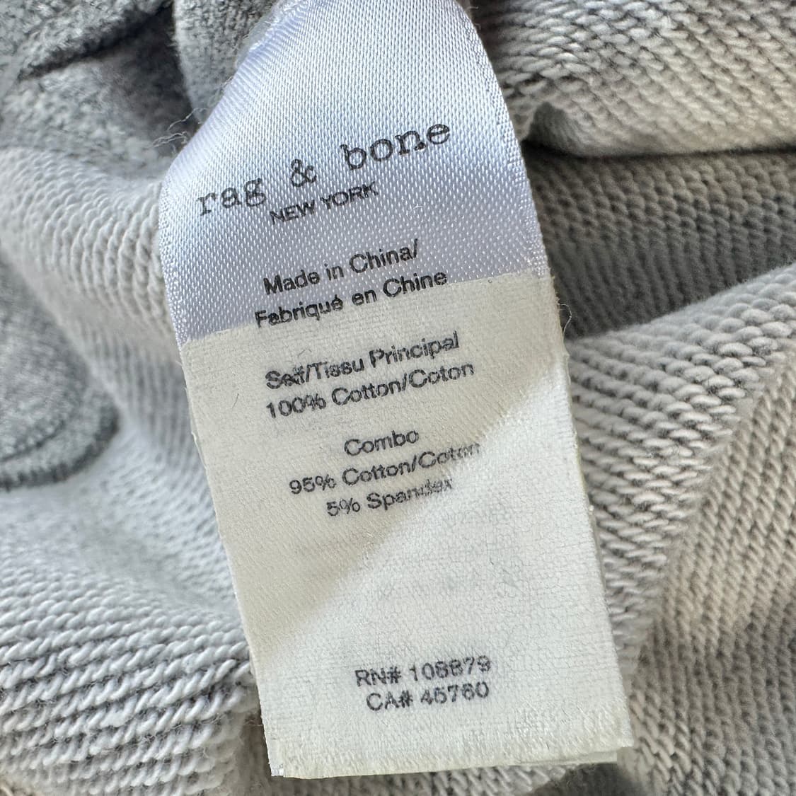 랙앤본 컬러라인 코튼 트랙 팬츠 상품이미지3