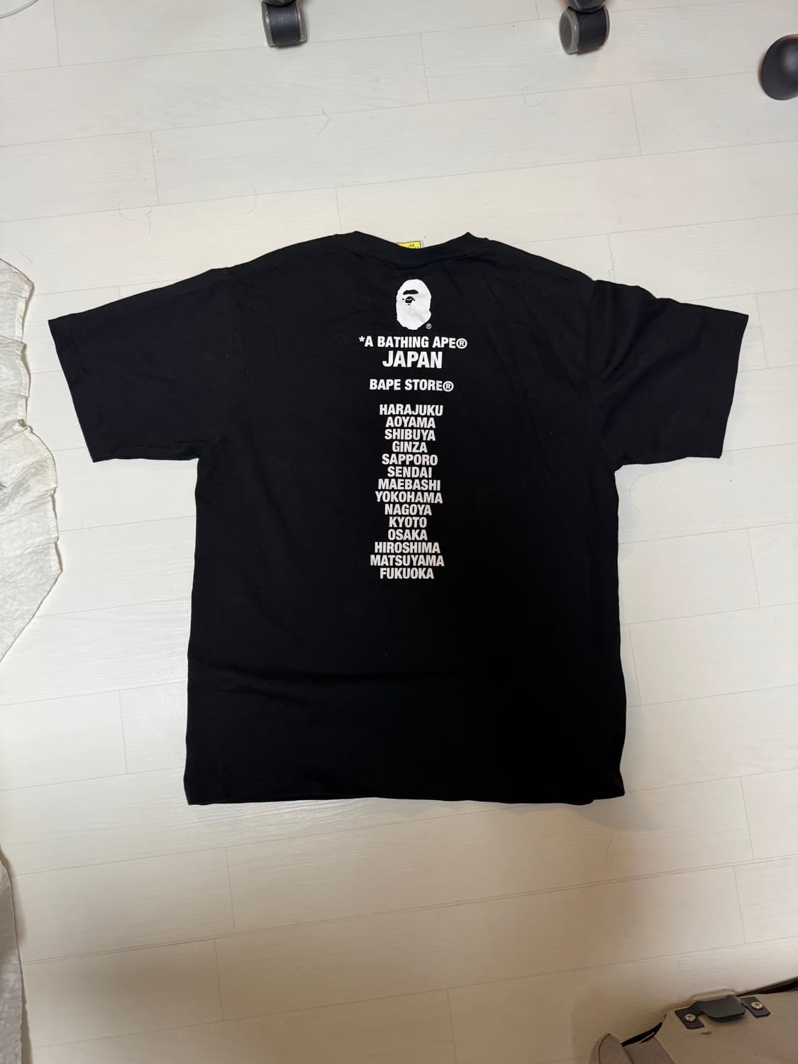 베이프 재팬 에이프 헤드 반팔 상품이미지2