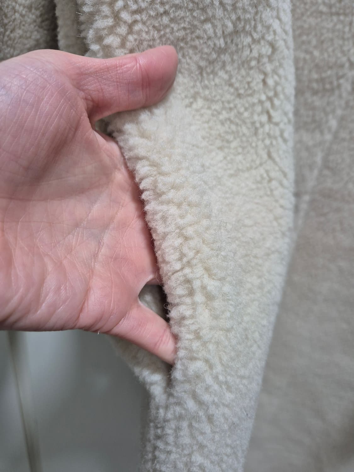 (새상품)Eredita 에레디타 퍼 카라 코트 상품이미지4