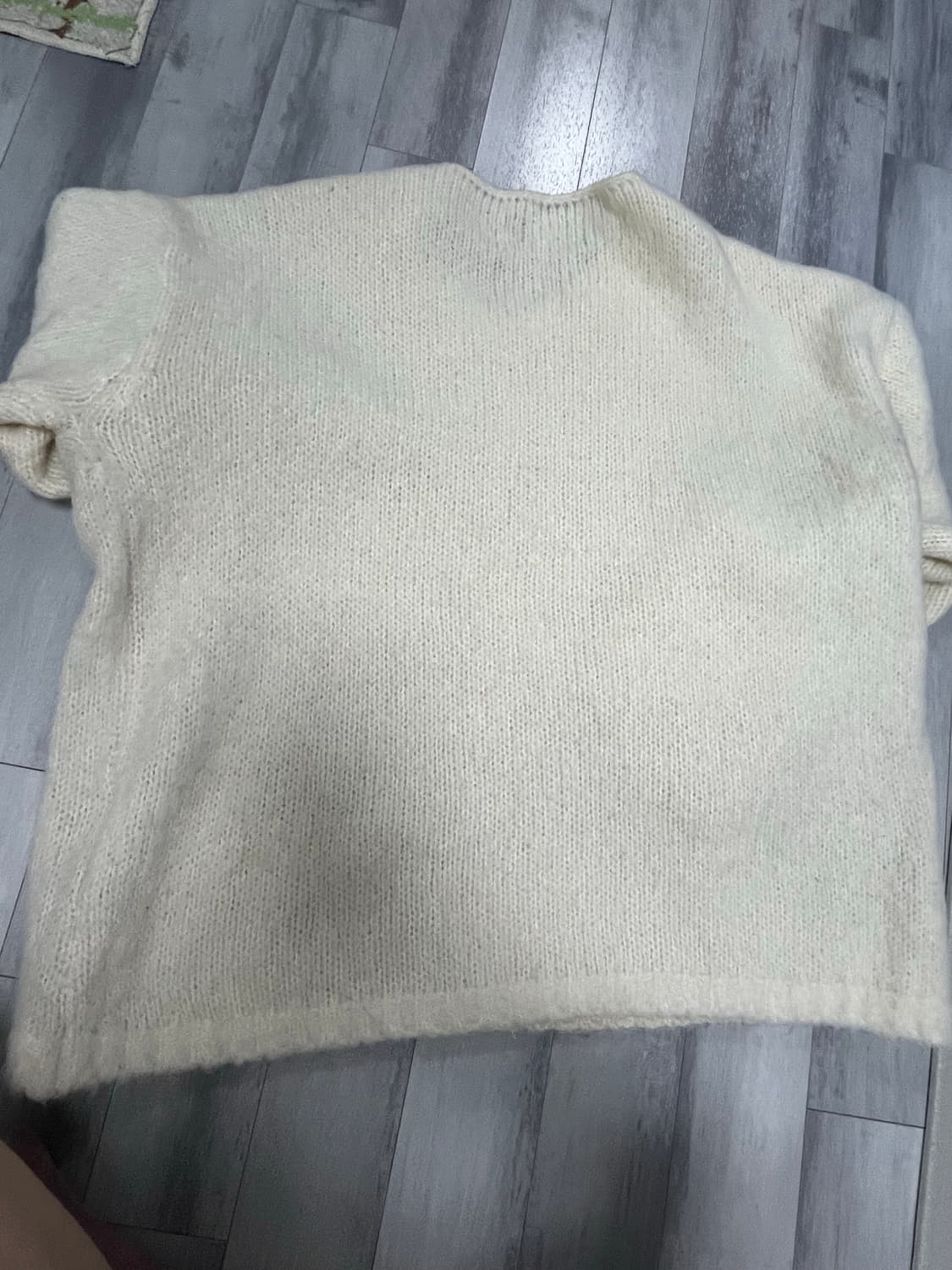 마뗑킴 스티치 오버핏 풀오버니트 상품이미지5