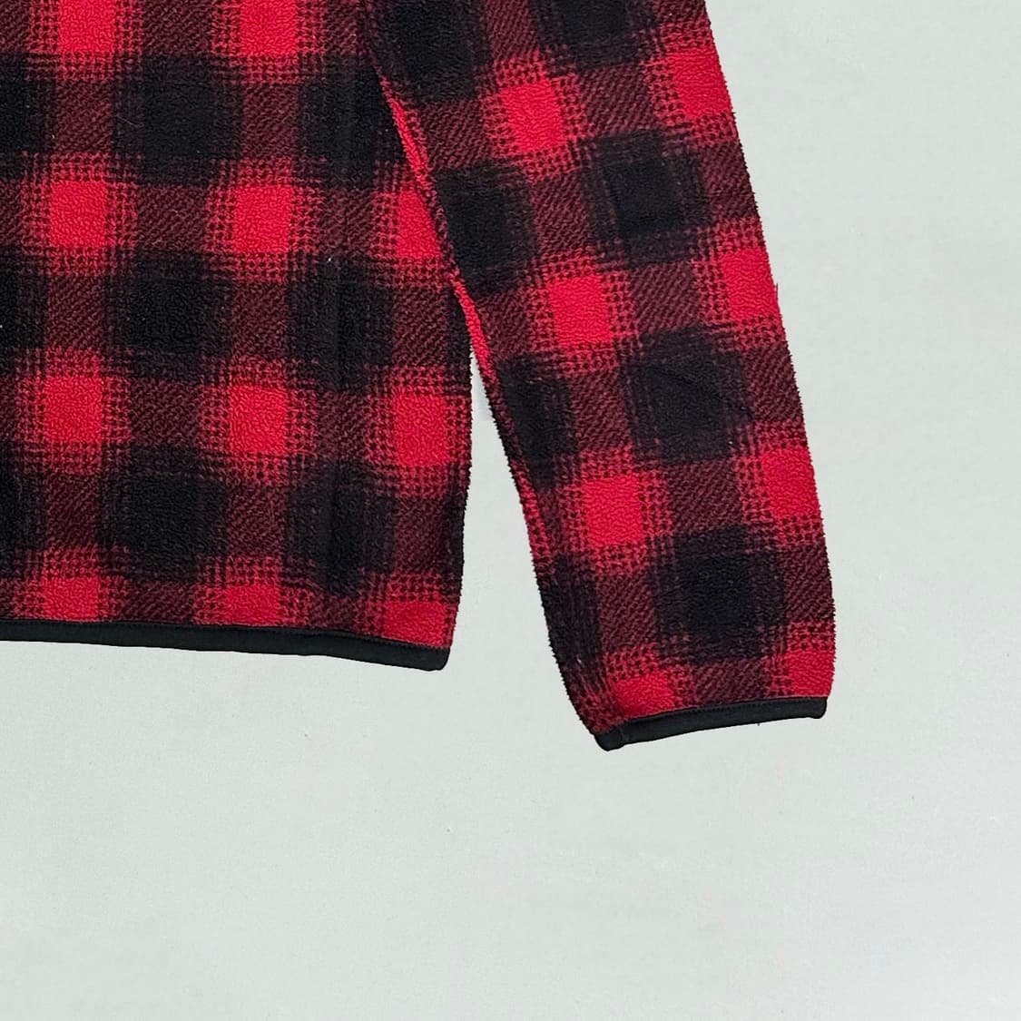 유니클로 micro fleece 체크 집업 상품이미지4