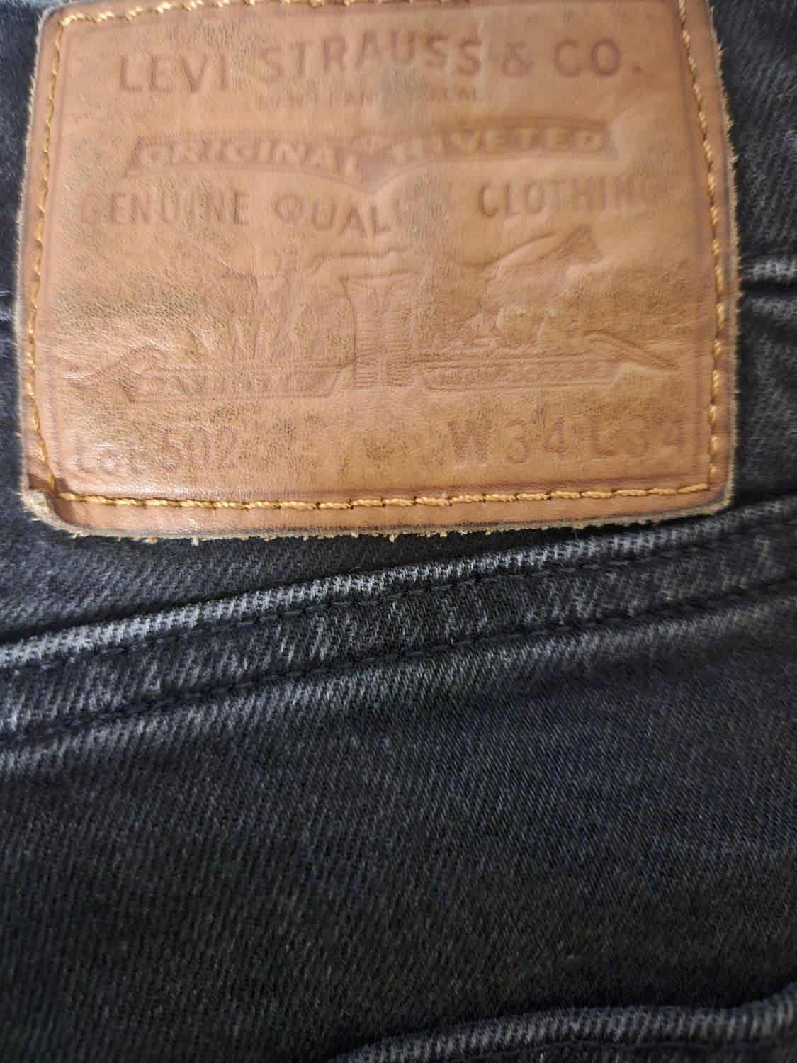 리바이스 프리미엄 502 34x34 빅E 상품이미지2