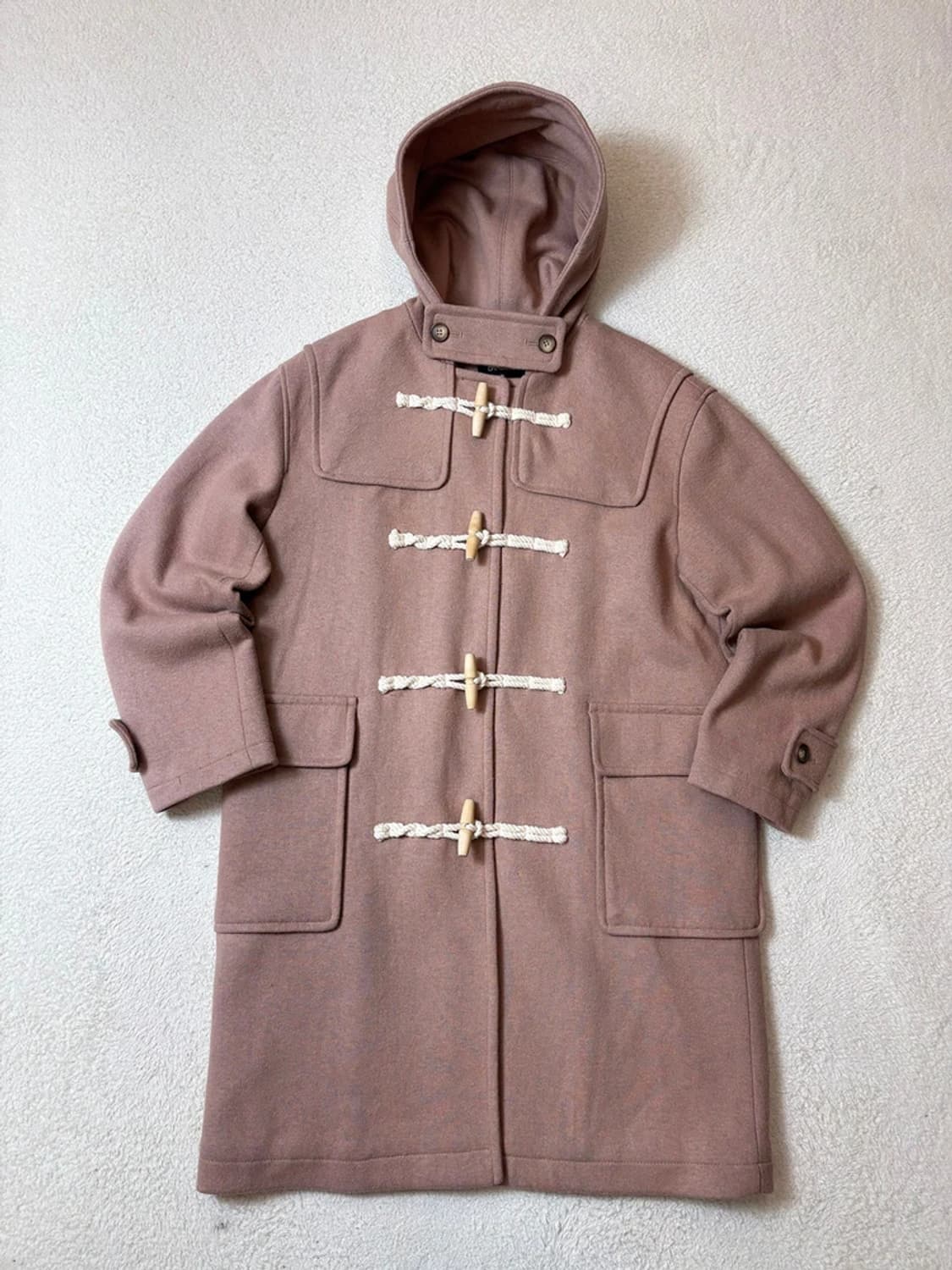 레겐보겐 REGEN BOGEN 누빔 핑크 더플 후디 코트 PN6833 상품이미지1