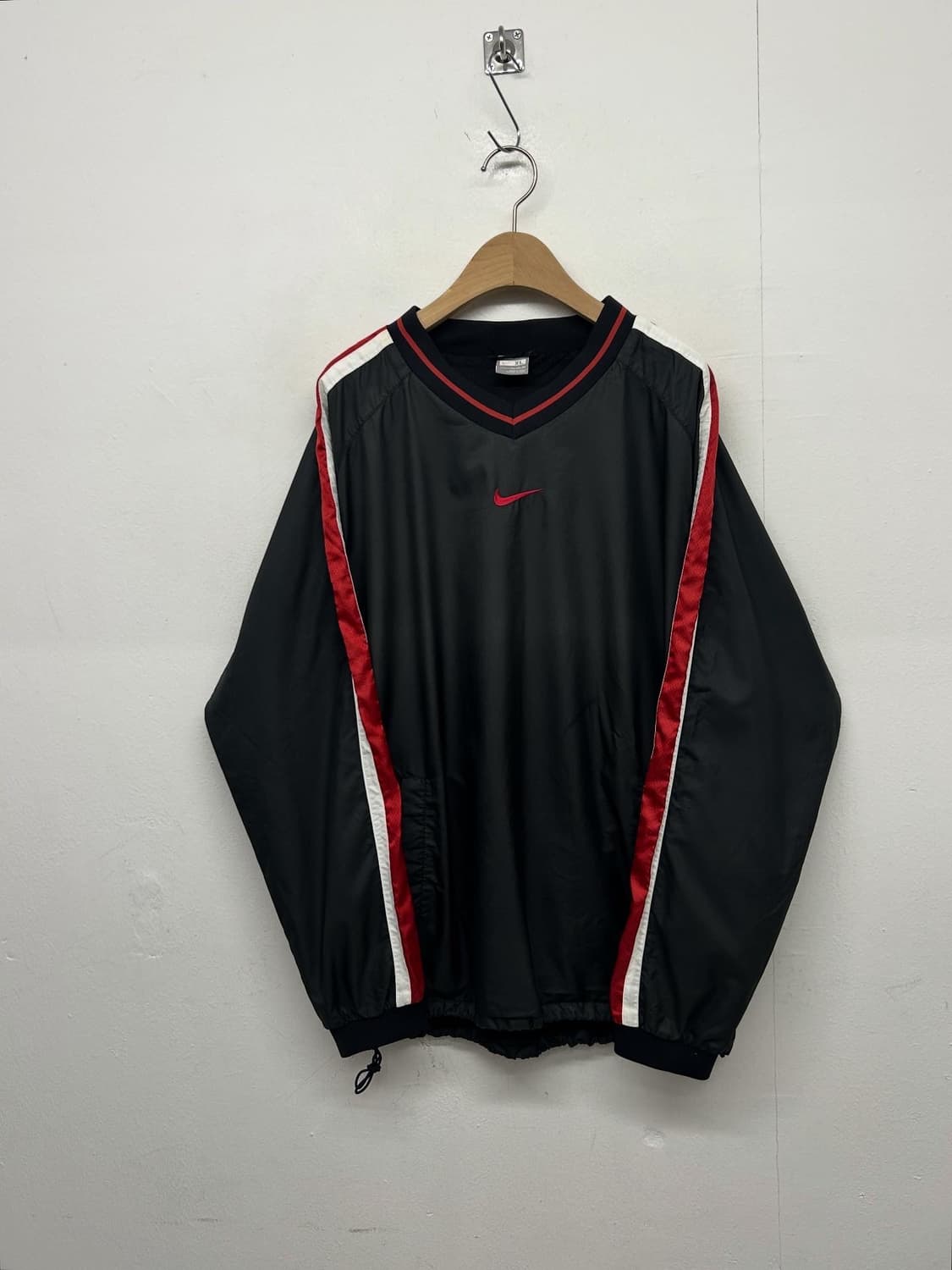 나이키 블랙 바람막이 풀오버 XL 상품이미지1