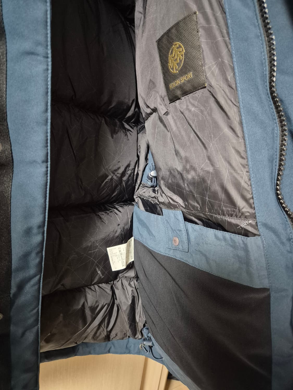 코오롱 안타티카 구스다운 패딩 고어텍스 점퍼 100 상품이미지7