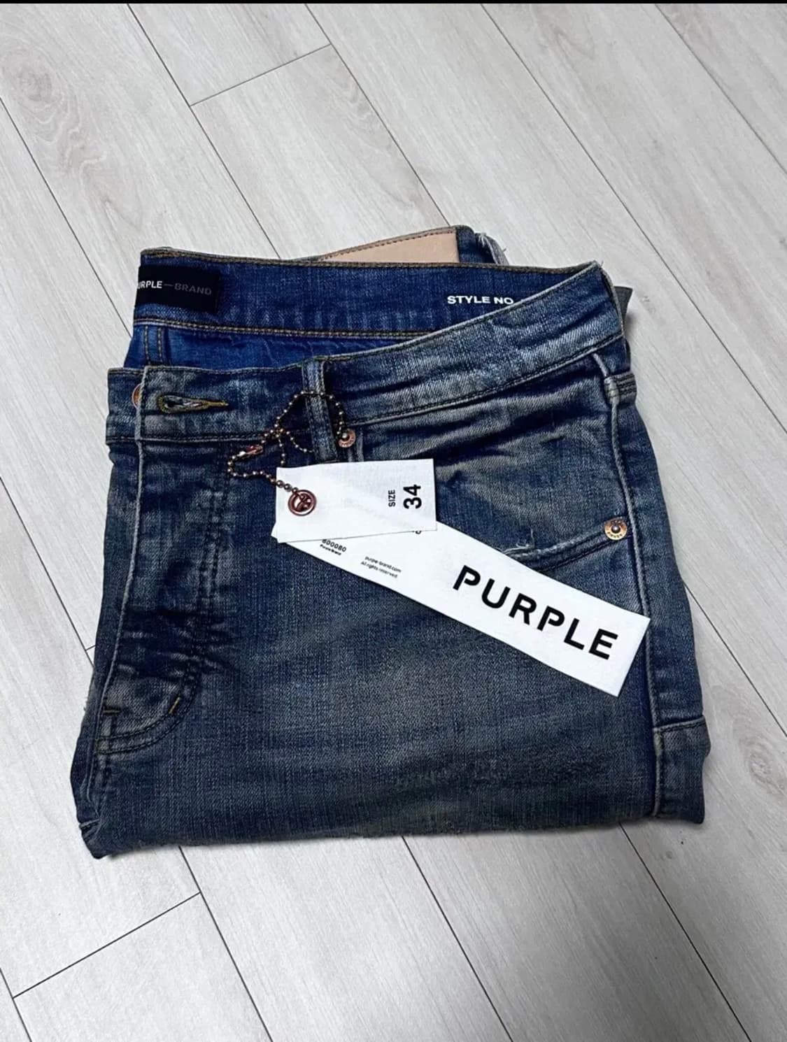 Purple brand 인디고 스키니진 P001 퍼플 브랜드 상품이미지2