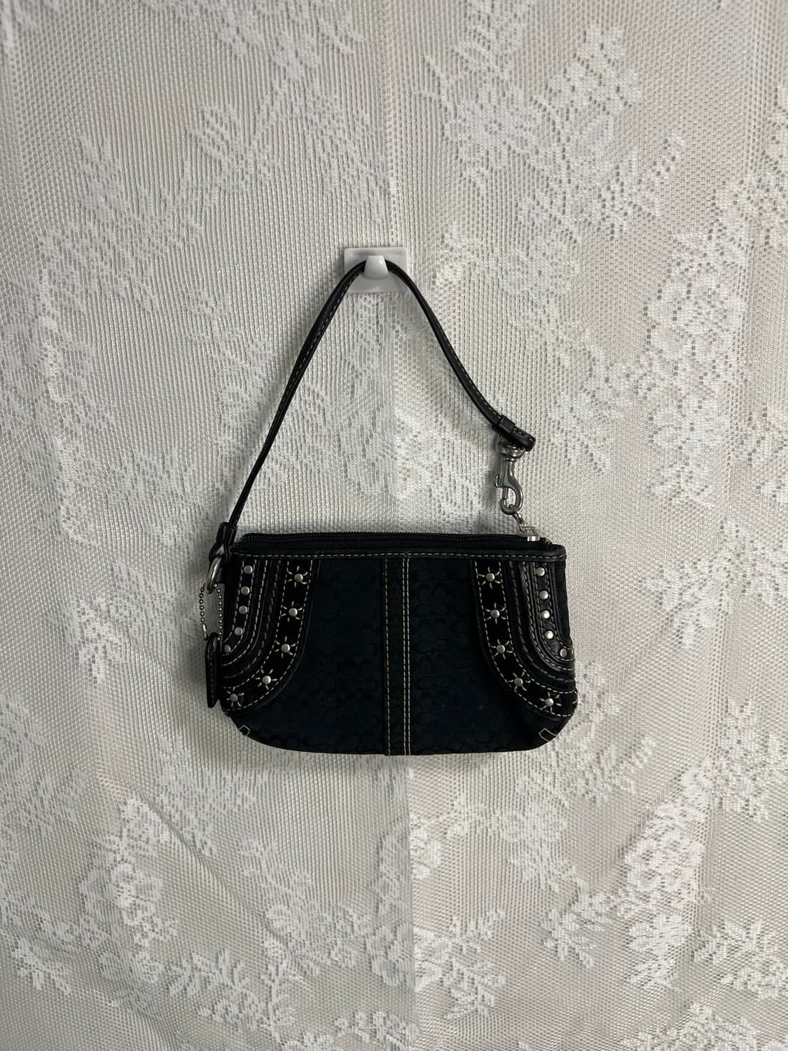 코치 블랙 미니 파우치 백 y2k 상품이미지1