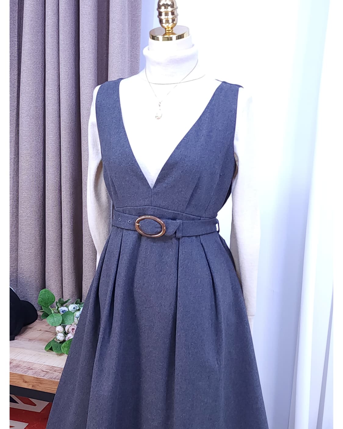 모직원피스 상품이미지2