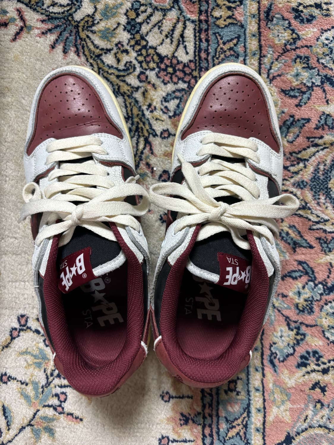베이프 bape sk8 sta white/red 270 상품이미지2