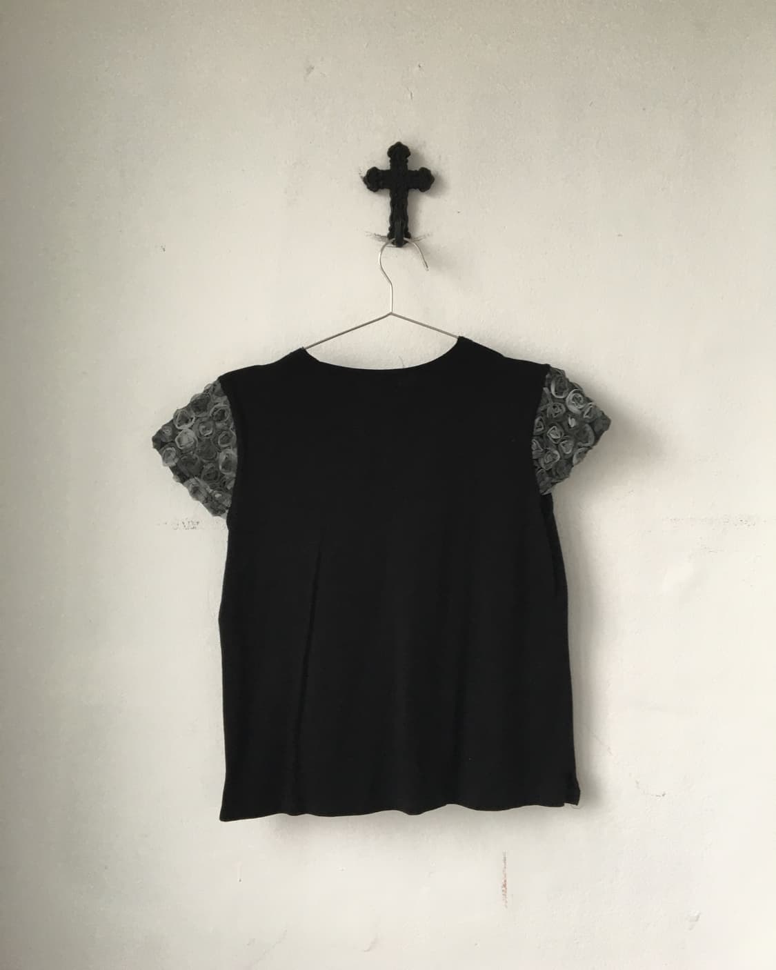 Rose sleeve point t shirt 상품이미지2