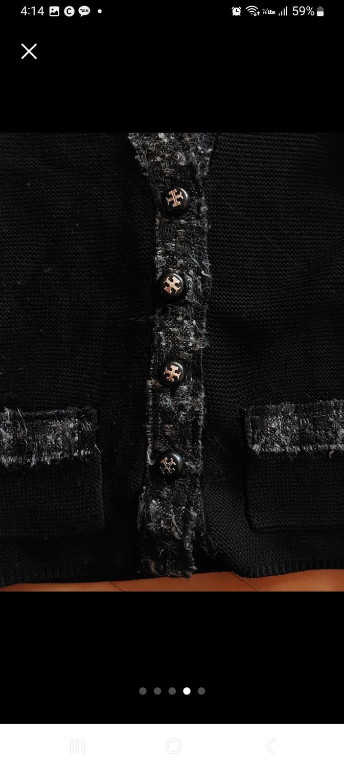 토리버치 니트가디건 & 트위드 스커트 상품이미지4