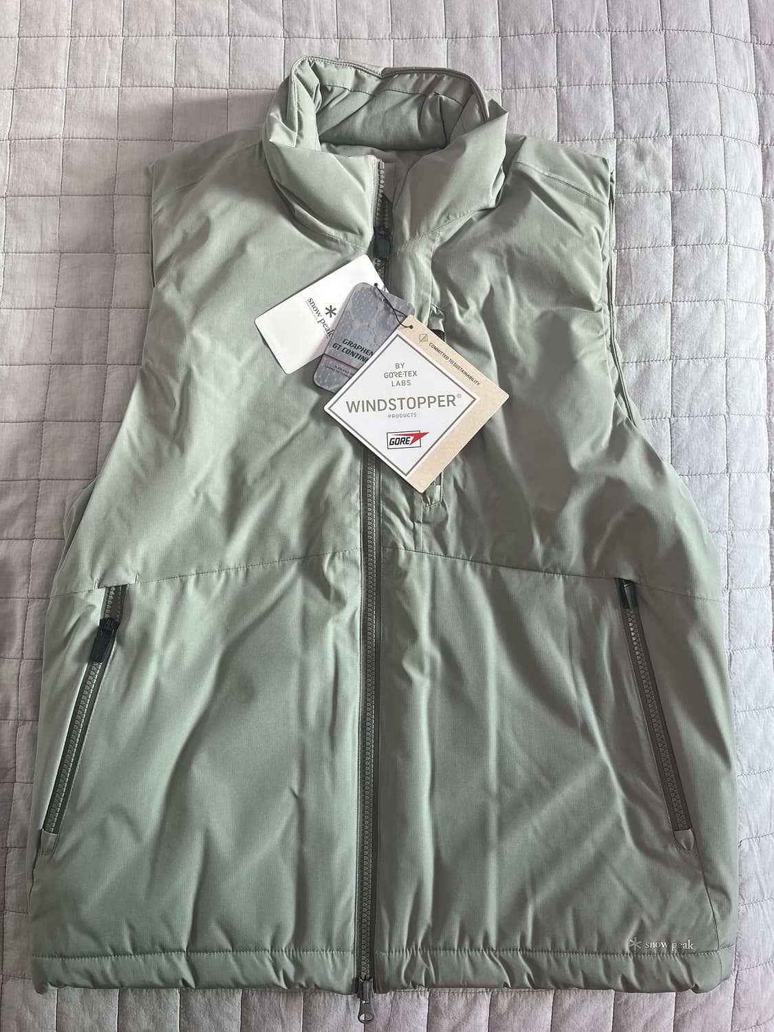 스노우피크 재팬 고어 윈드스토퍼 웜 베스트 상품이미지2