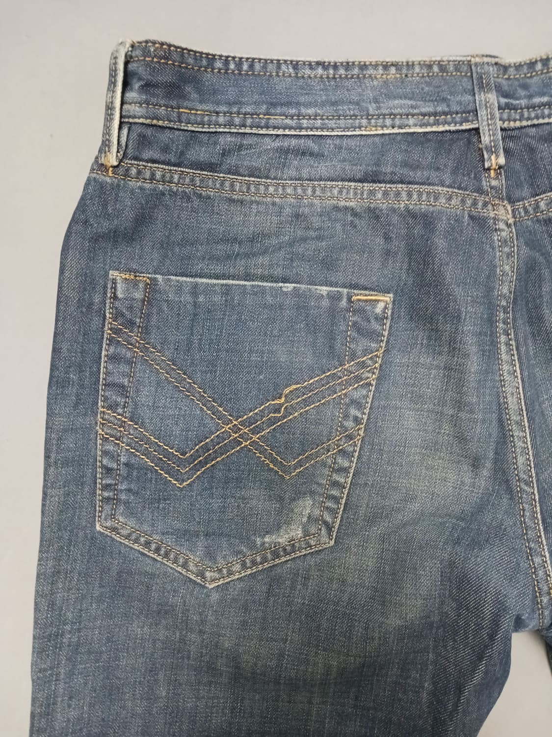 [33] 엠포리오 아르마니 스톤워싱 쥬드 섹시핏 진 청바지 상품이미지8