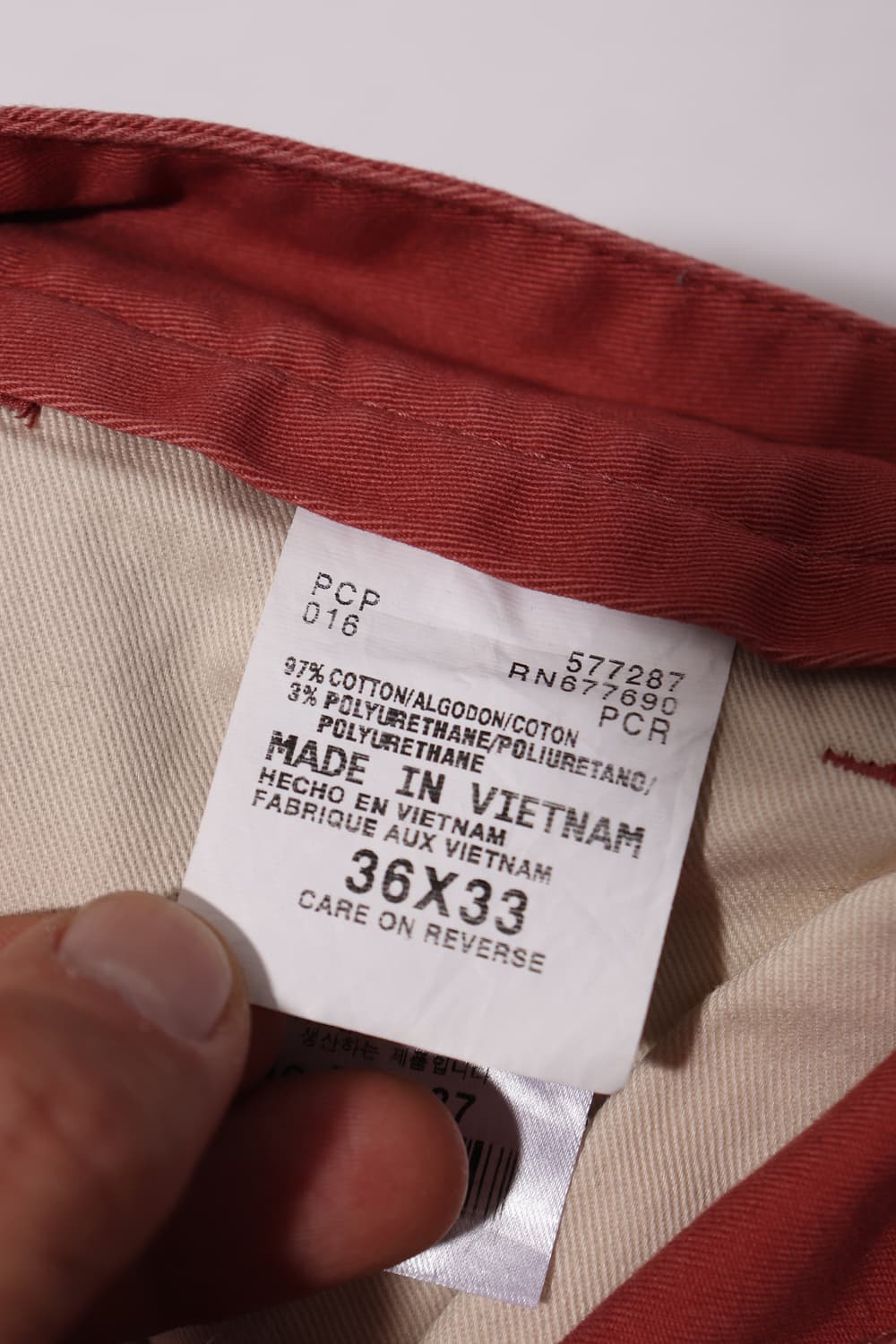 DICKIES 코튼 워크 치노 팬츠 size 36 상품이미지6