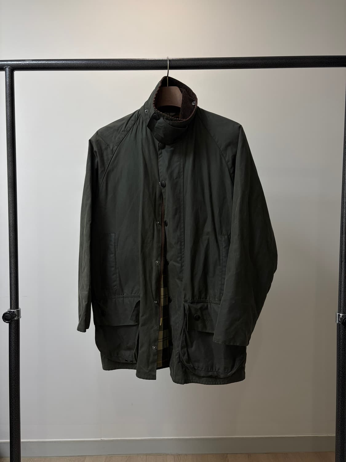 (40) barbour 바버 세이지그린 뷰포트 상품이미지2