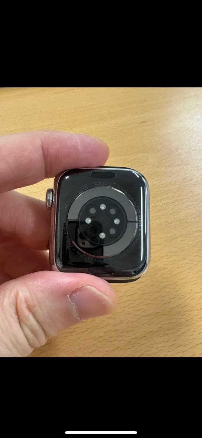 애플워치 6 40mm스테인리스 실버 상품이미지1