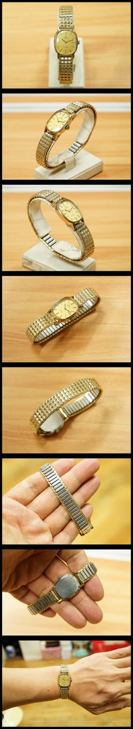 60s 오메가 드빌 여성용 금장 수동 시계 상품이미지2