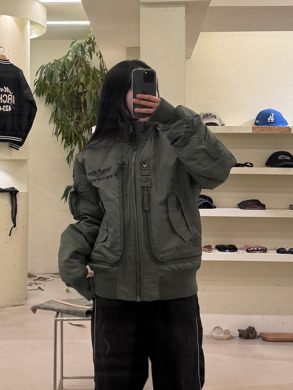 프로퍼 MA-1 밀리터리 항공 점퍼 U415 상품이미지1