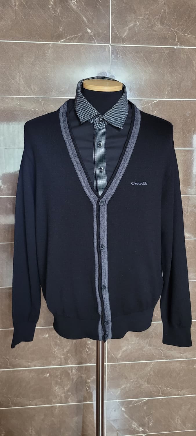 (남성100사이즈) 크로커다일 니트 상품이미지1