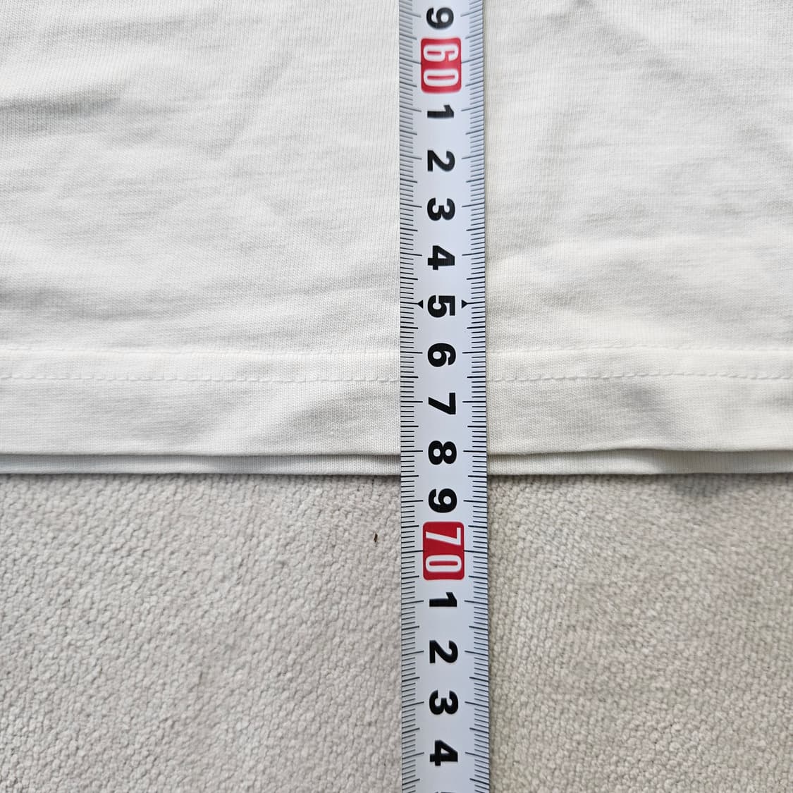 L 커버낫 화이트 반팔 티셔츠 0305Y 상품이미지10