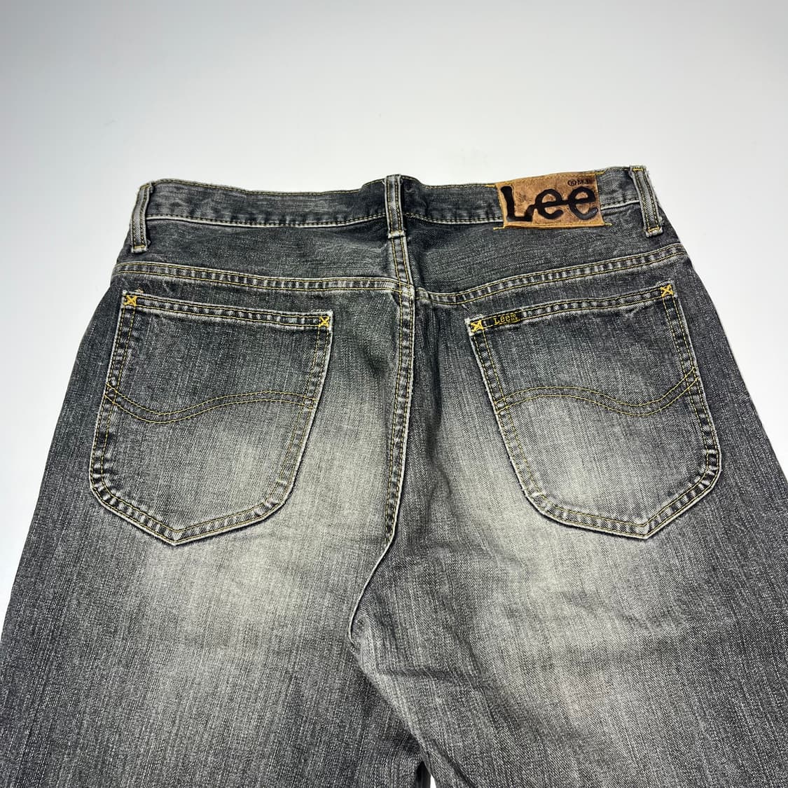 LEE 흑청 워싱 데님 팬츠 상품이미지7